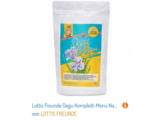 Futter Degus